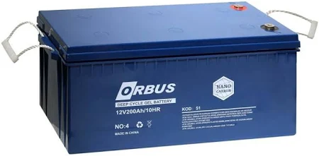 ORBUS JEL AKÜ 12V200AH